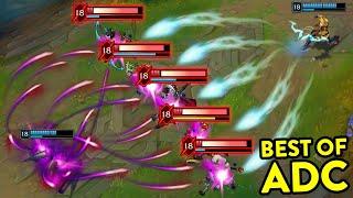 INSANE ADC MOMENTS High APM Vayne Lucian 1v4 Insane Kiting...