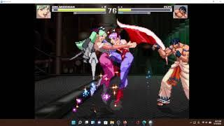 Mugen AWK.Morrigan vs Pepe