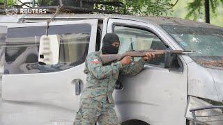 Haitian gangs wage gun battles in capital