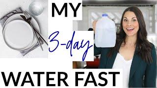 I DID A 3-DAY WATER FAST The How Why + Tips From A Dietitian