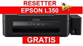  Reset EPSON L350 descarga GRATIS 
