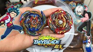 BRAVE SWORD Brave Valkyrie Ev 2A VS World Spriggan U 2B Beyblade Burst Surge Sparking