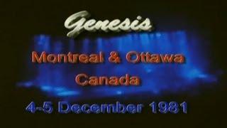 Genesis Live in Montreal & Ottawa 1981  Rework HD