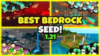 BEST SEED EVER In Minecraft Bedrock 1.21