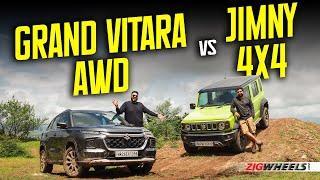 Maruti Suzuki Jimny vs Grand Vitara AWD 4x4 Matters?