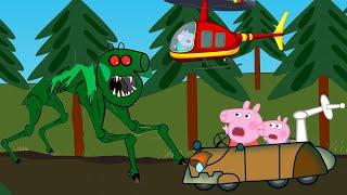 Peppa Zombie Apocalypse Zombies Appear At The Forest ‍️  Peppa Pig Funny Animation