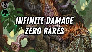 Basking Broodscale Zero Rares Budget Combo  Historic MTG Arena.