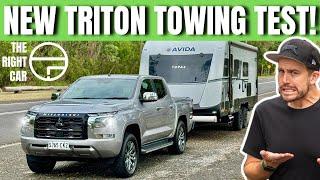 SURPRISE FINDINGS 2024 Mitsubishi Triton GLS 4x4 Towing Test Review