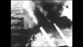 Naval bombardment on D-Day