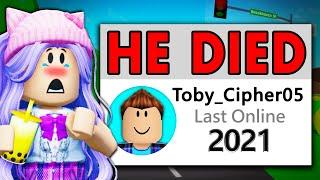 This Roblox Player Mysteriously Died...