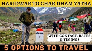 Char Dham Yatra 2024  Haridwar to Char Dham  हरिद्वार से चार धाम यात्रा  Haridwar to Kedarnath