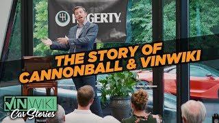 Ed tells the Cannonball & VINwiki Story at a FerrariHagerty Event