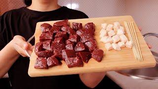 Simple and Delicious Calfs Liver Kebab - Oven Grilled Liver Skewers - Taste Cooking #46