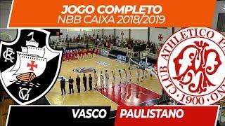 Vasco x PaulistanoCorpore • Jogo Completo • NBB Caixa 11 • 02112018