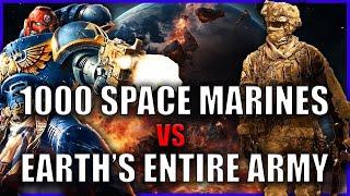 Could a Single Space Marine Chapter Conquer Earth?  Warhammer 40k Lore