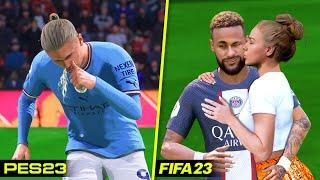 FIFA 23 vs eFootball 2023 - Amazing Realism in Detail A to Z PS5