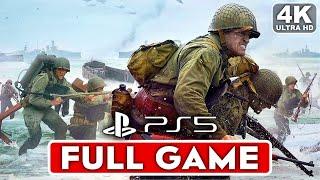 CALL OF DUTY WW2 PS5 Gameplay Walkthrough Part 1 Campaign FULL GAME 4K 60FPS - No Commentary