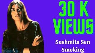 Sushmita Sen Smoking  Desi actress smoking  Indian actress smoking  Indian girl smoking