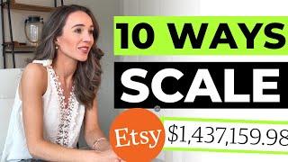 10 SIMPLE HACKS TO SCALE YOUR ETSY SALES  Chat GPT & Tips for New Sellers