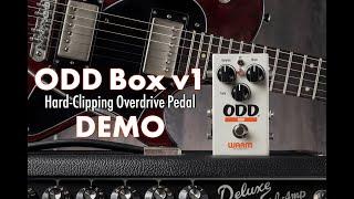 ODD Box v1 Demo  Hard-Clipping Overdrive Pedal  Review & Starter Settings