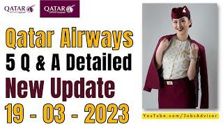 Insider Look 5 Questions Qatar Airways Hiring Process and Employment Updates 2023