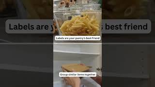 Kitchen organization grocery and pantry reset #shorts #organization #kitchenorganization #home