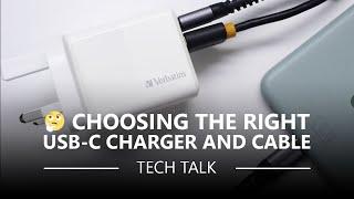 How to find the right USB-C charger and cable  Tech Talk