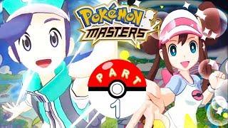 Pokemon Masters Part 1Main Story Chapter 1-2 Rosa&Barry Gameplay Walkthrough