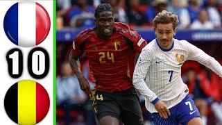 France vs Belgium 1-0  All Goals & Extended Highlight  EURO 2024