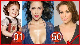 Alyssa Milano Transformation   From 01 To 50 Years OLD