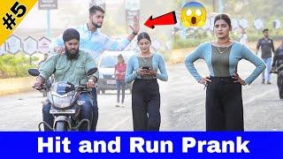 Hit and Run Prank On Bike  Part 5  Prakash Peswani Prank 