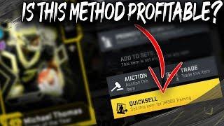 IS THIS COIN MAKING METHOD PROFITABLE? MADDEN 20 ULTIMATE TEAM