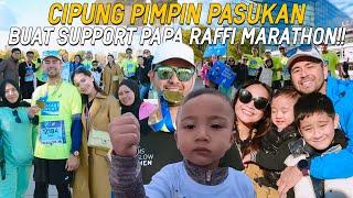 DETIK-DETIK RAFFI START BERLIN MARATHON 42KM NAGITA RAFATHAR CIPUNG SUPPORT DARI PINGGIR JALAN