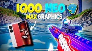 BGMI LIVE IQOO NEO 9 PRO PERFORMANCE TEST   SMOOTH + 90FPS PUBG  BGMI TEST 2024 #iqooneo9pro