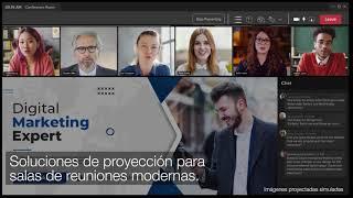 Cómo crear reuniones eficientes en entornos de trabajo híbrido con soluciones de proyección Epson