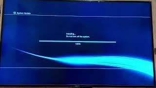 There is a Sony PSN software update version 4.91