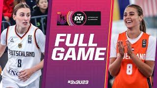 Germany  vs Netherlands   Women  Full Semi-Finals Game  FIBA 3x3 U23 World Cup 2024