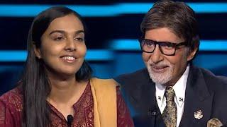 गुंजन लता  Work Dedication देखकर Big B हुए Impress?  Kaun Banega Crorepati Best Scenes  Big B