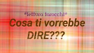 Cosa ti vorrebbe dire??? #taronlinelettura #lettura_tarocchi