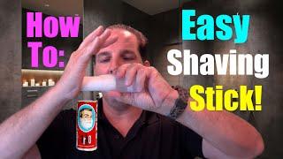 How To Make A Shaving Stick Great for Travel or Home
