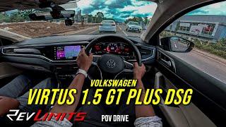 2024 VOLKSWAGEN VIRTUS  1.5L TSI GT PLUS  Narrow Road POV Drive #169  RevLimits 