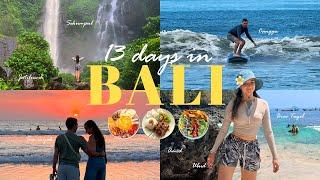 13 days in BALI VLOG 12 where to go on bike food hotels shopping snorkeling surfing