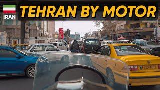 Iranian Driving Culture  Motorcycle Ride Through Tehrans Chaos