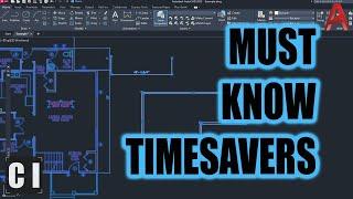 5 Must know AutoCAD Shortcuts & Time Saving Commands AutoCAD Productivity Tips