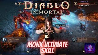 diablo Immortal monk ultimate skill