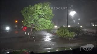 07-08-2024 Bay City TX - Hurricane Beryl Eyewall and Flooding