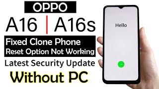 Oppo A16A16s FRP UNLOCK without pc - Latest Update 2023