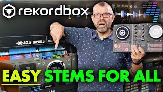Fastest Way To Use Stems On ALL Rekordbox Gear  Midi mapping