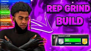 *NEW* BEST CENTER BUILD for REP GRINDING in NBA 2K22 - HIT LEVEL 40 IN 1 WEEK