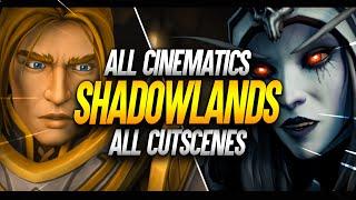 World Of Warcraft Shadowlands  All Cinematics and Cutscenes Full Game Movie 4K